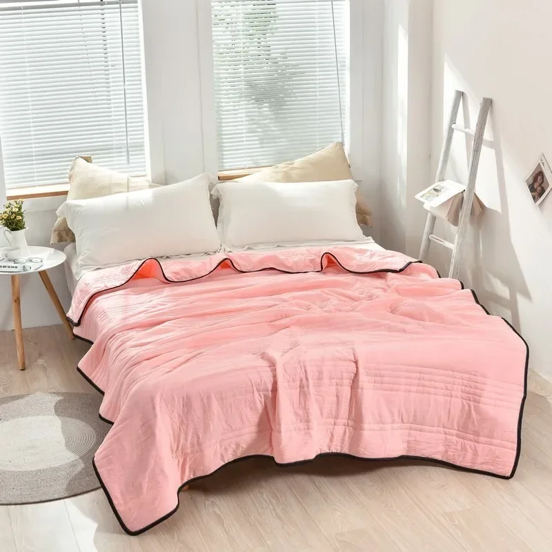 1PC Comforter Summer Quilt Bedroom Bedding Cover Double Bed Quilt Thin Wadding Blanket Dogs Kennel Bed Mat Cats Quilt