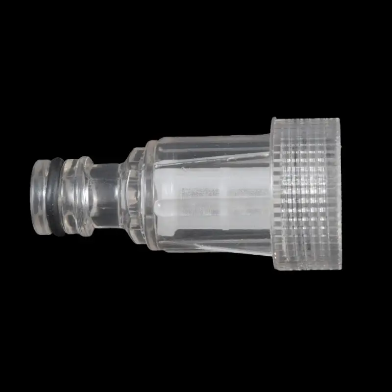 3/4 Inch Garden Water Quick Connector Car Washer Universal Connector Filter Pump Transparent Screen