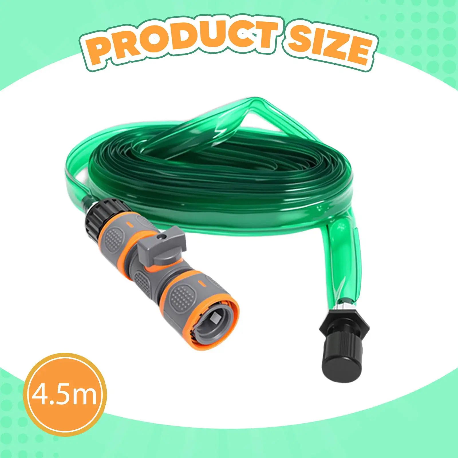 

Растягивающийся шланг из ПВХ для автоматического полива газонов, цветов и овощных грядок