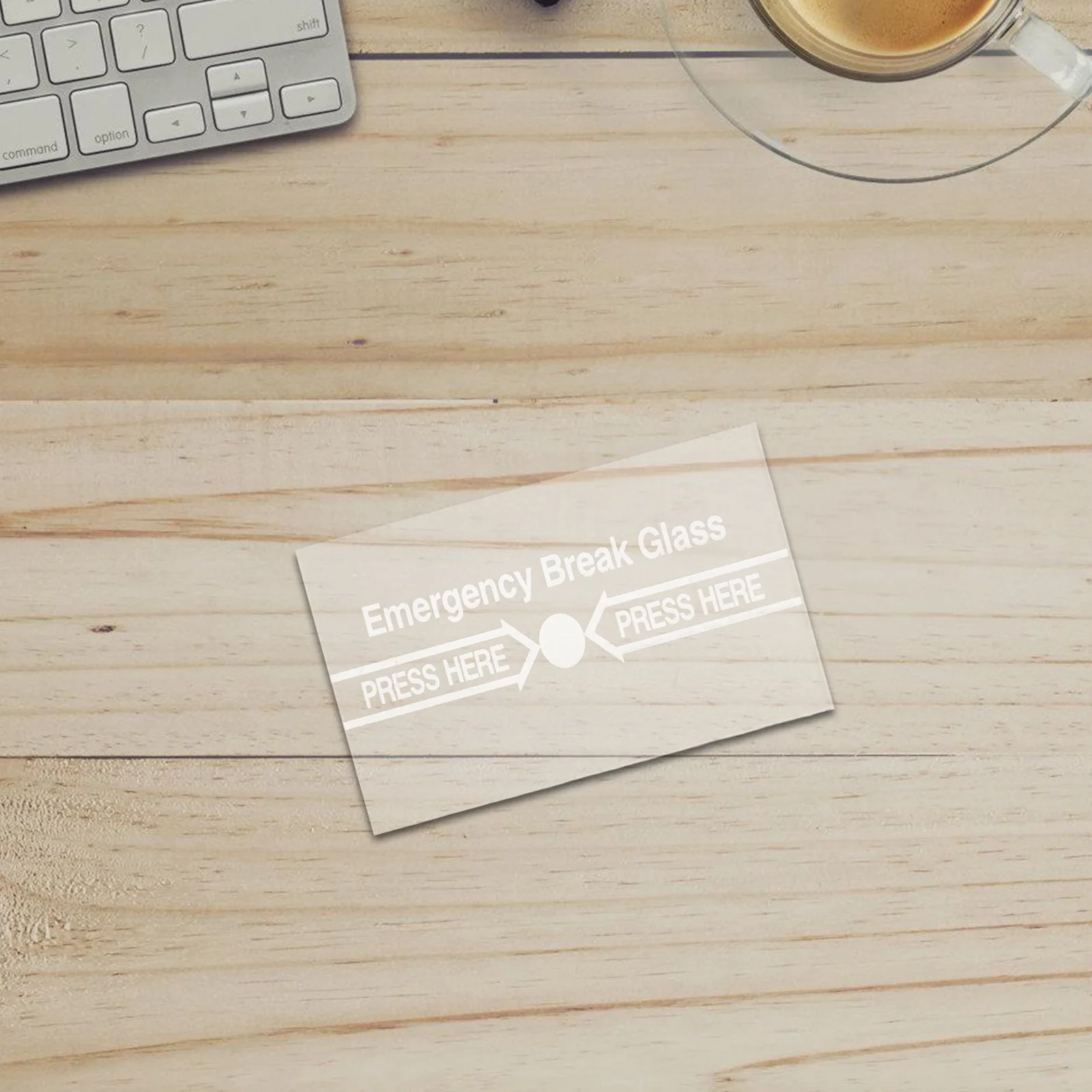 2pcs Manual Fire Alarm Switch Cover High-Temperature Resistant Transparent Glass Break Emergency Device For Fire Alarm Panel