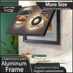 Nordic Home Decor Of Electric Box Poster Wall Art Pictures Frame Modern Paintings Electric Punch-free Perforation Decorations