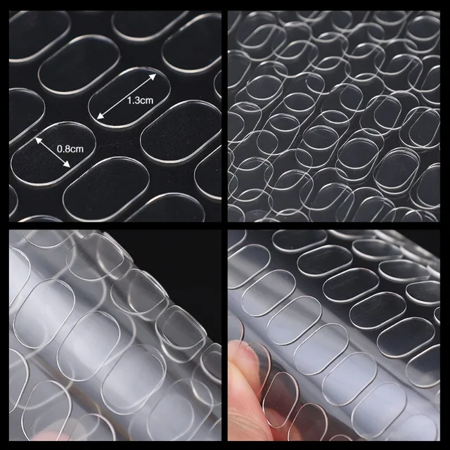 Wholesale Removable Double Sided Gel Glue Pads Clear Sticky Glue for Plastic Surface Action Figures Poster Wall Hanging Dots 6 Wholesale Removable Double Sided Gel Glue Pads Clear Sticky Glue for Plastic Surface Action Figures Poster Wall Hanging Dots 6