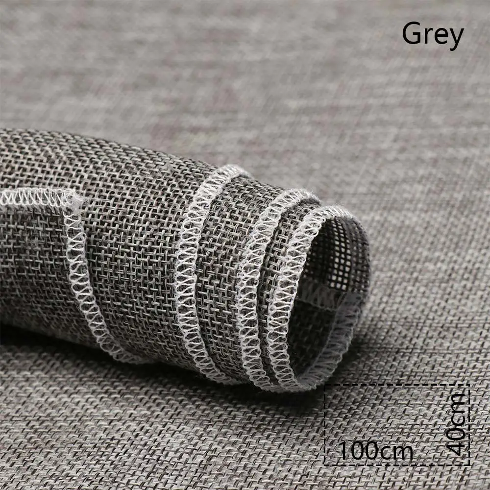 

1PC Camera supplies Solid Color Props Linen Texture Blended Woven Fabric Photography Background Cloth