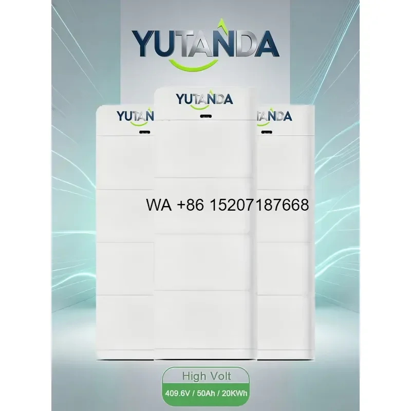 Wmwmnu for YUTANDA Stackable Lithium Ion Energy Storage System with BMS for Home Solar Backup Power Split IP54