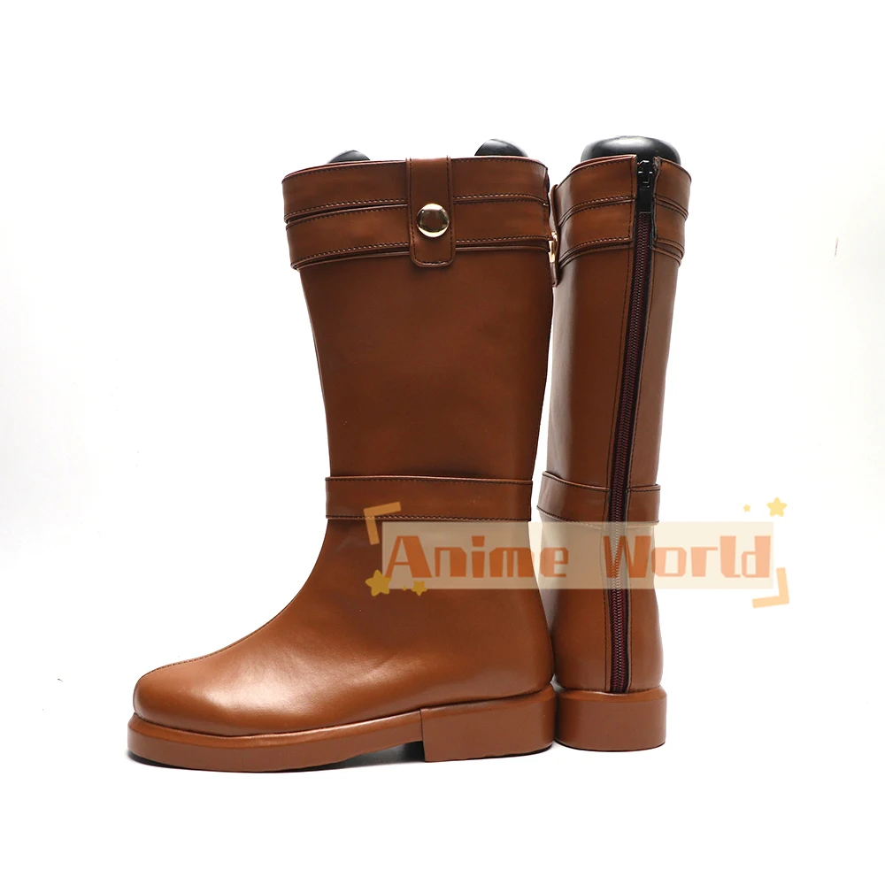 Botas de cosplay Frieren: zapatos Beyond Journey's End Frieren, accesorios personalizados para fiesta de Halloween en tallas grandes para hombres y mujeres