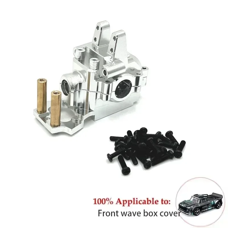 MJX Hyper Go 14301, 14302, 14303 Piezas de actualización automotriz RC, copas de dirección de metal, brazos oscilantes superiores e inferiores y otras piezas