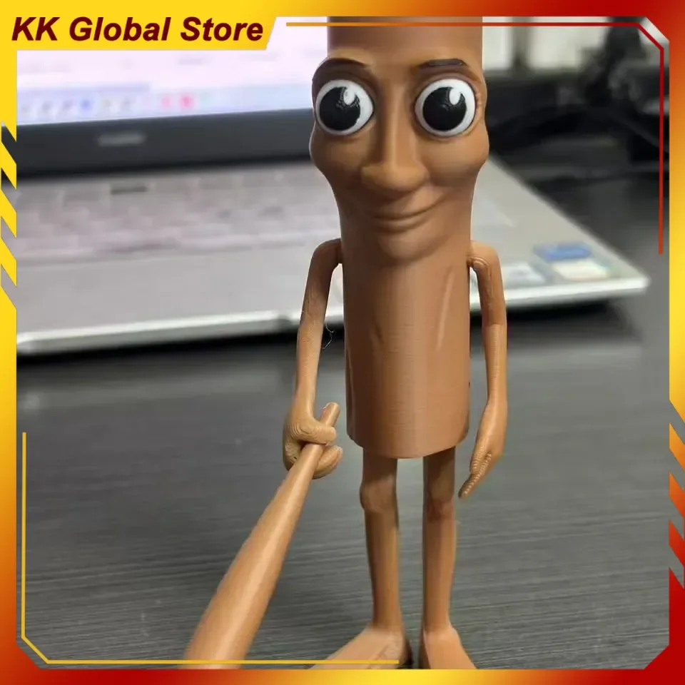 

Tung Tung Sahur Brainrot Wooden Stick Creative Tralalelo Tralala Shimpanzini Bananini Anime Figure Peripheral Model Gifts Toys