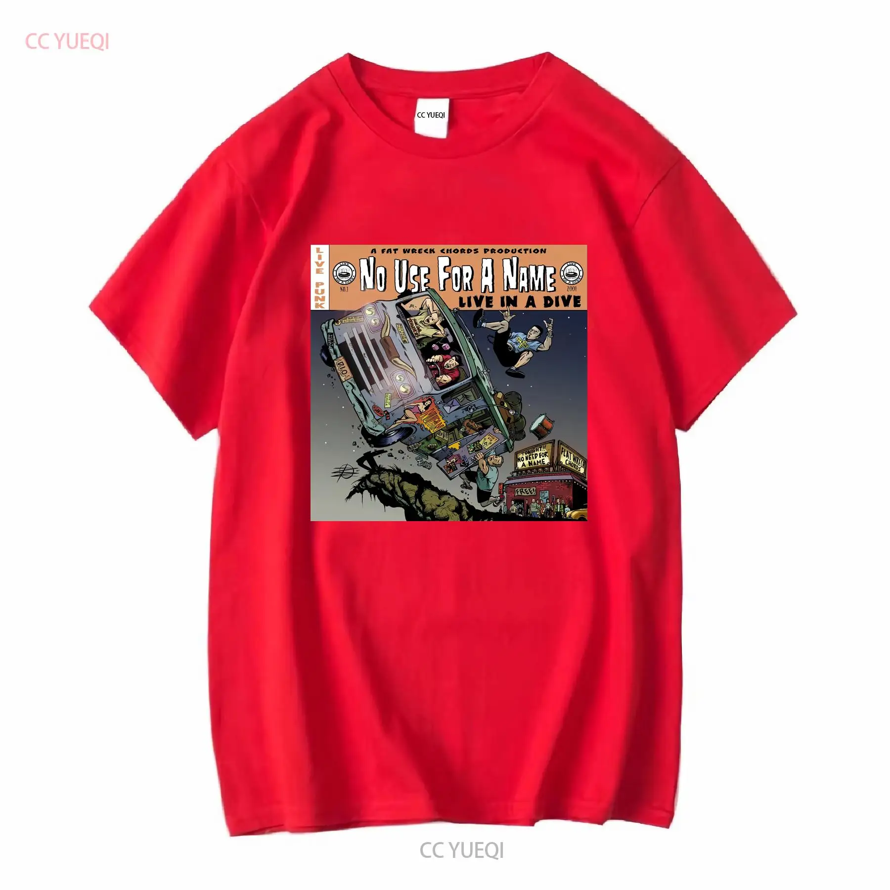 No Use For A Name T Shirt Vintage NUFAN Live In Dive Punk Rock