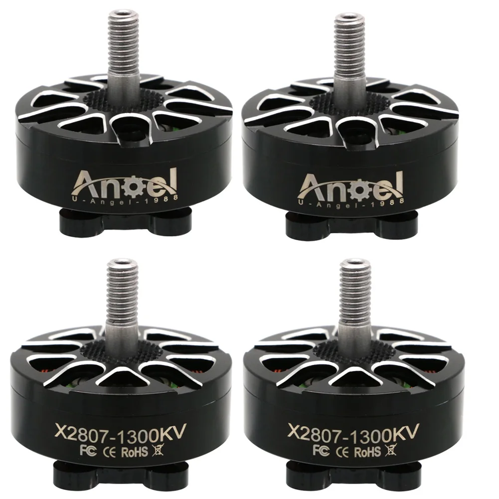 

4 pcs Uangel X2807 2807 Motor 1300KV 4S 1500KV 1700KV 6S Brushless Motor for FPV Freestyle 7inch Long Range LR7 Drones DIY Parts