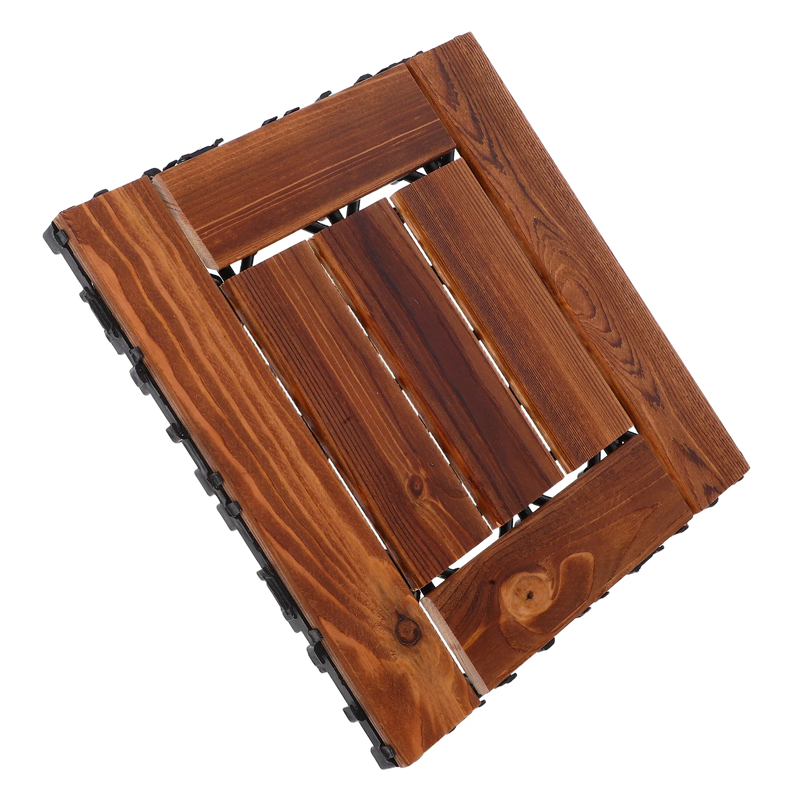 

Anti-corrosion Carbonized Wood Flooring Balcony Tiles Wooden Brick Decking Outdoor
