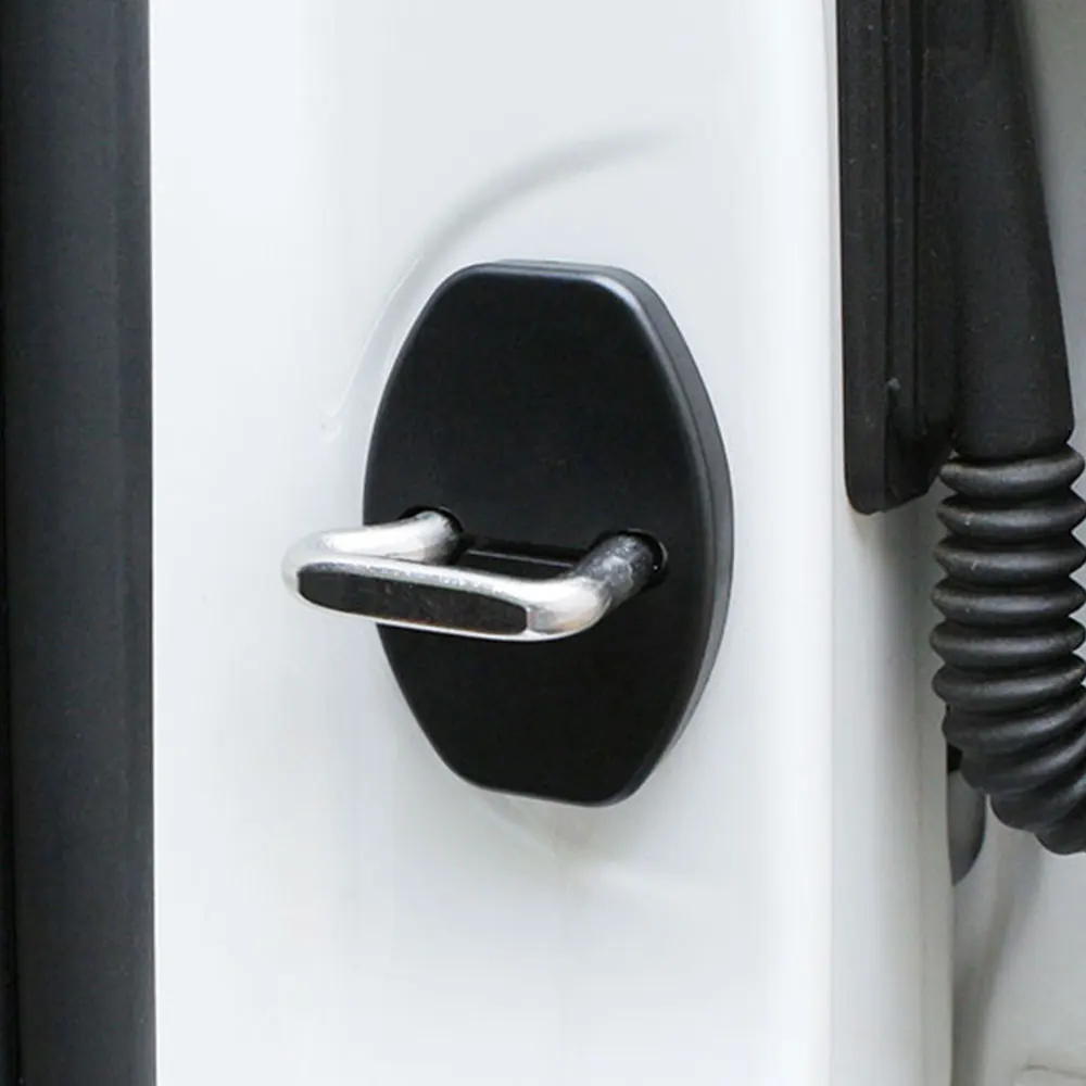 Car Door Lock Check Arm Cap Cover Door Stopper Cover for Audi Q3 Q5 Q7 Q8 Q2 A4 B6 B7 A6 C5 C6 Q2 A3 A5 A7 A1 TT Accessories