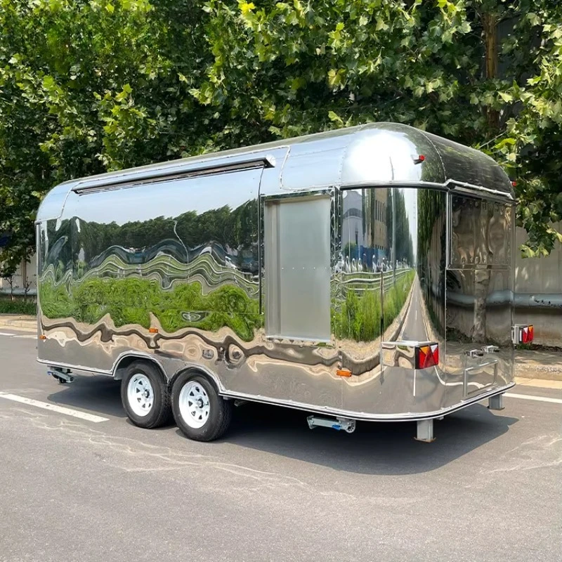 Fulai Mobile Bar Trailers Full - огляд і ціна Mobile Coffee Van Equipment