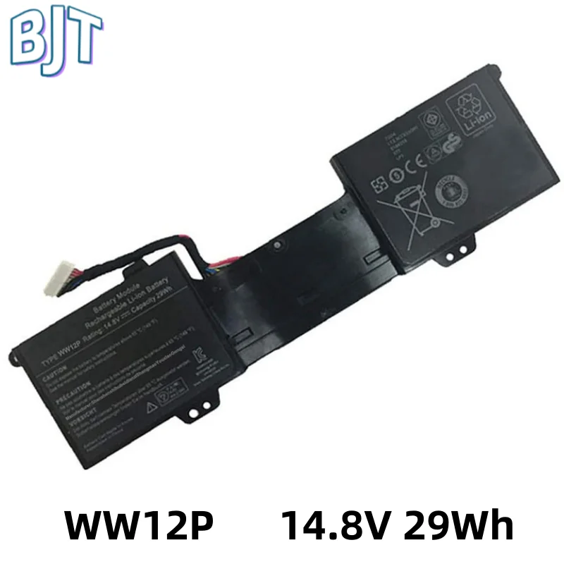 14.8V 29Wh 4 Cell WW12P Laptop Battery Notebook New for Dell Inspiron DUO 1090 Tablet PC 9YXN1 TR2F1 Lithium