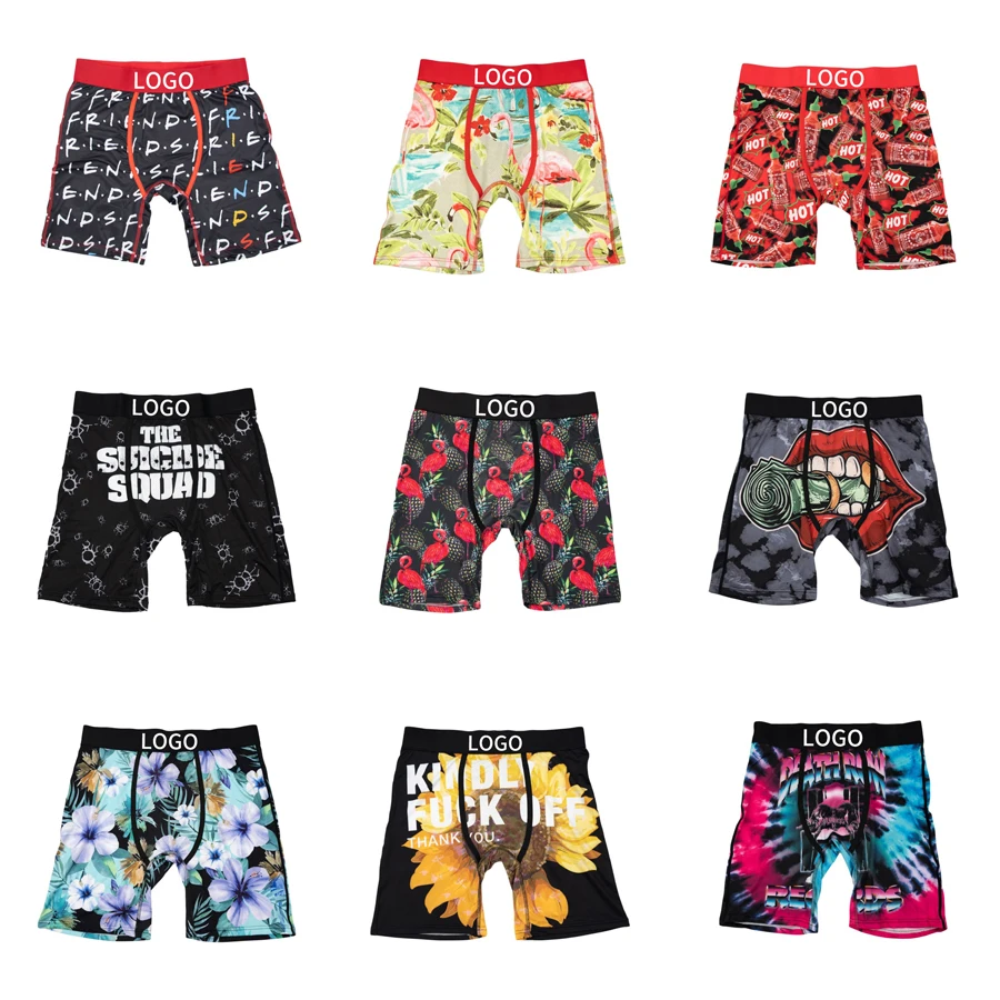 

Сексуальное мужское нижнее белье, сетчатые дышащие мужские трусы с промежностью, мужские трусы больших размеров, мужские боксеры, модные мужские трусы-боксеры с принтом