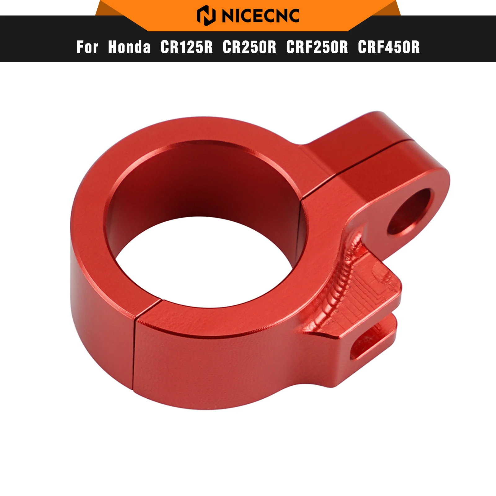 

NICECNC For Honda CRF250R CRF450R 2010-2022 Motorcycle Front Brake Cable Hose Guide CRF250RX CRF450X CRF450L CRF450RWE CRF450RL