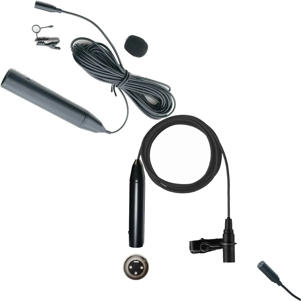 

Профессиональный петличный микрофон HM501 XLR с фантомным питанием, 3-контактный, с креплением на воротник, для интервью, презентаций, подкастинга