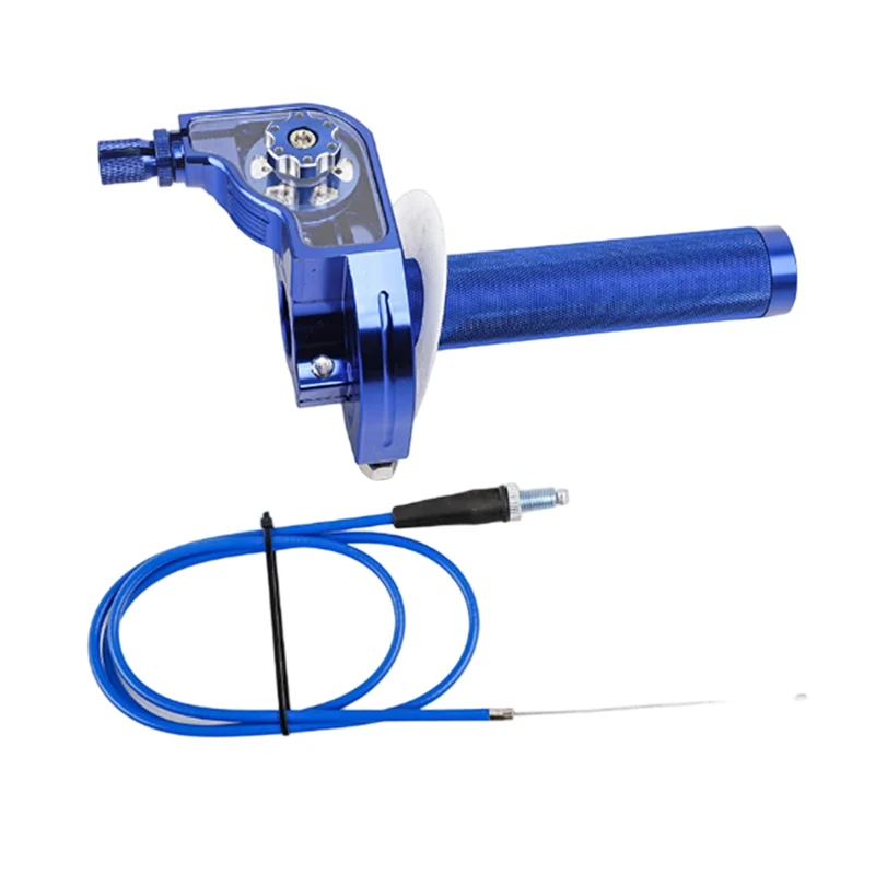 

AU34-Universal Handlebar Throttle Control Bar Motorcycle Hand Bar Grips Rotary Design Throttle Bar Replacement Part