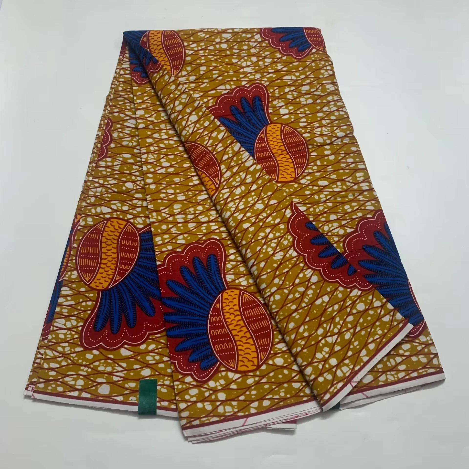 Imagem -03 - Nova Chegada Venda Quente Cera Africano Tecido Original Material de Algodão Nigeriano Ankara Bloco Imprime Batik Alta Qualidade Pano de Costura