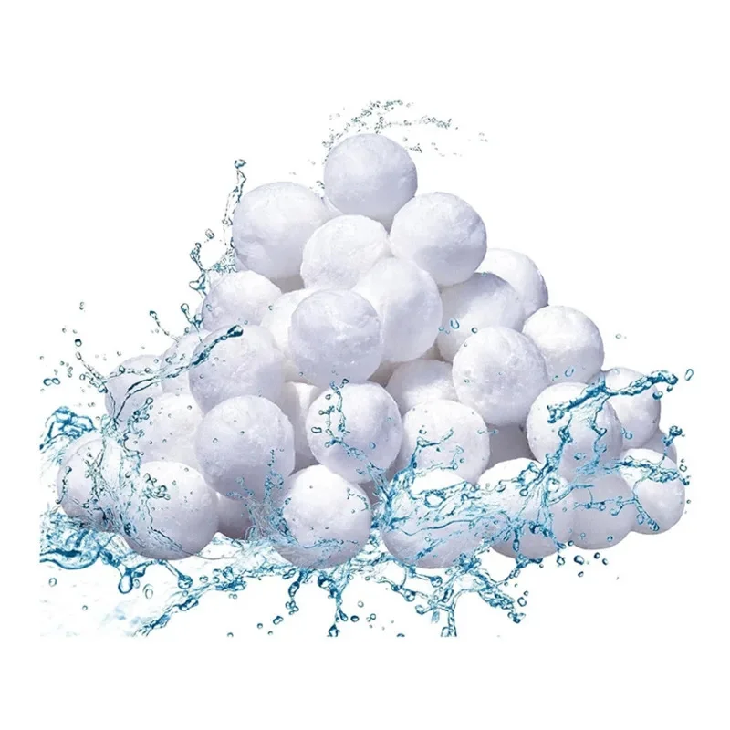 Swimming Pool Pool Filter Balls Reusable Fiber Media For Sand Filters Aquarium Filtration Cleaning Balls  Swim Pool Filter New