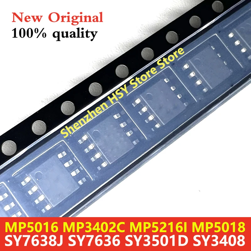 (10piece)100% New MP5016 MP3402C MP5216I MP5018 SY7638J SY7636 SY3501D SY3408 sop-8 Chipset