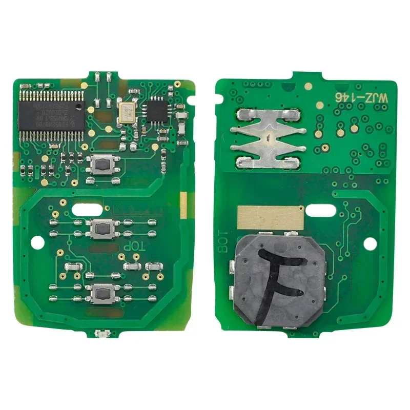 مفتاح سيارة تحكم عن بعد من HE Xiang لسيارة Honda Fit City CRV Jazz XRV Venzel HRV 433MHz ID47 PCF7938 رقاقة بدون مفتاح بطاقة Promixity