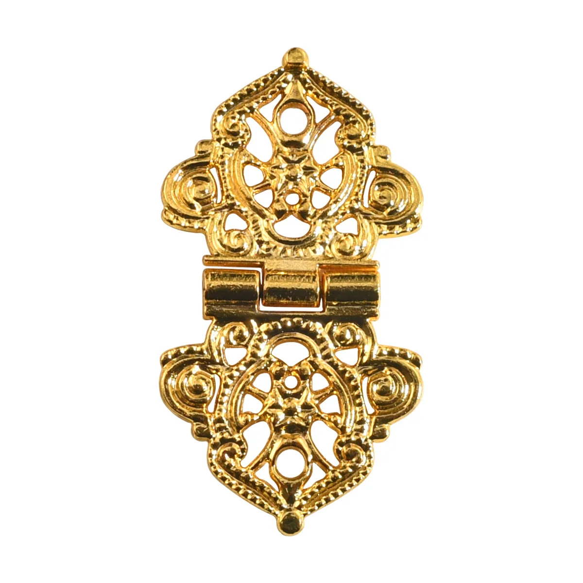 Antique Bronze Decorative Butt Hinge Zinc Alloy Furniture Hinge For Wood Jewelry Gift Box Cabinet Storage Case Hardware Parts