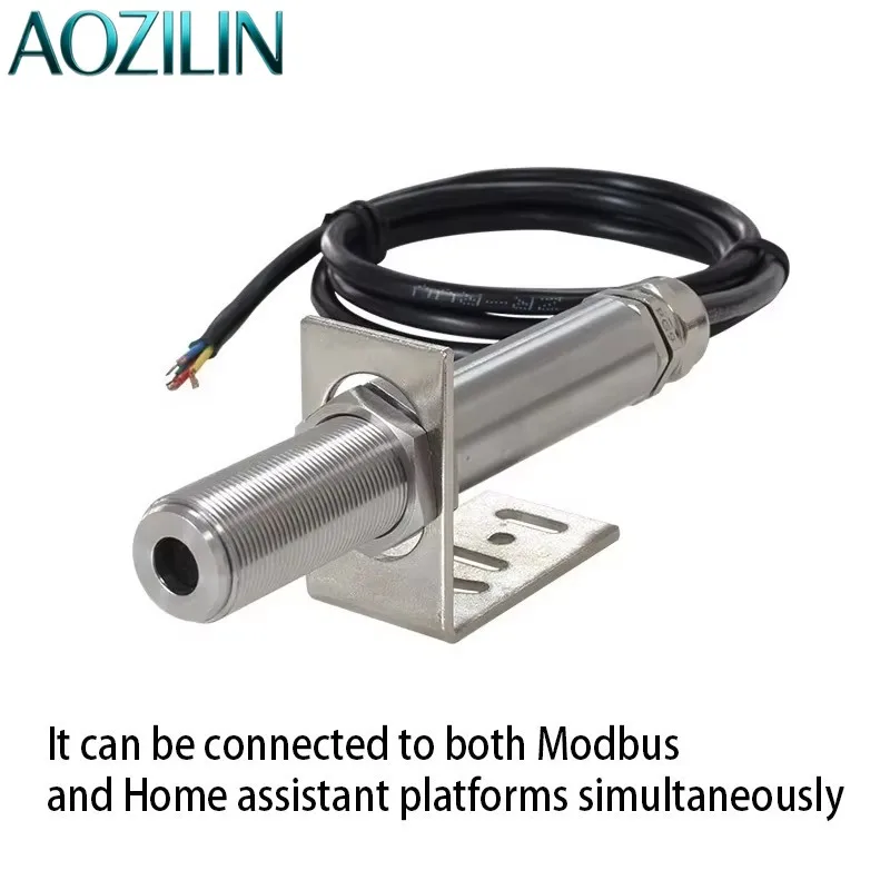 AOZILIN RS485 Noise Microphone Sensor Modbus Audio Spectrum Frequency Wave Detector Sound Analyzer For HA System Monitor