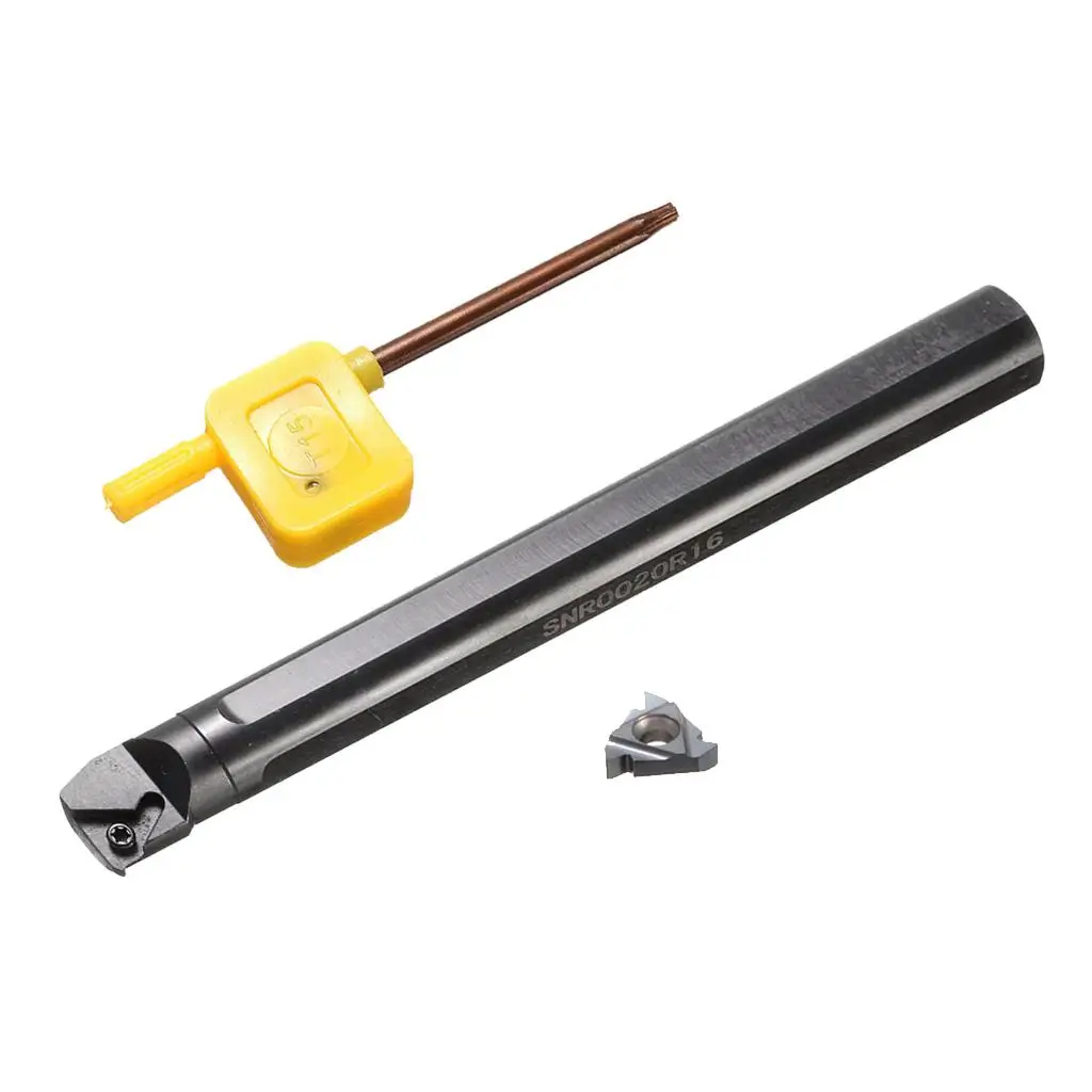 Inner Thread Turning Tool Holder Stainless Steel Threading Boring Bar SNR0020R16 Insert Set for Metalworking