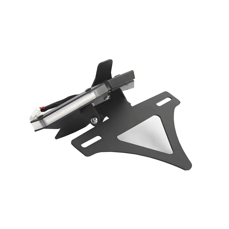 

Новый для Ducati Panigale V4S Streetfighter V4 S V2 2020-2024, складной задний короткий хвостовой держатель номерного знака, рамка задней бабки