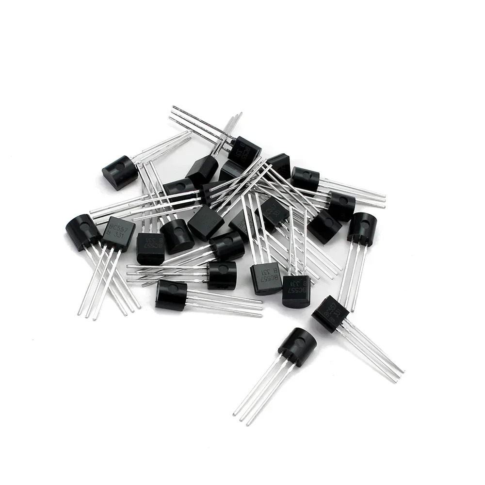 50PCS Transistors BC547 BC557 each 25pcs Transistor Kit bc557 bc547 Transistor NPN PNP DIY Electronic Kit