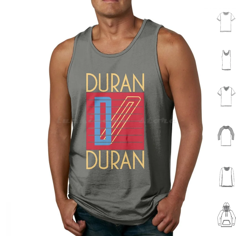 Liio * ( * & ) _ Duran Duran Guns And Roses , Duran Duran Rush Band , Tank Tops Vest Sleeveless John Taylor Duran Duran