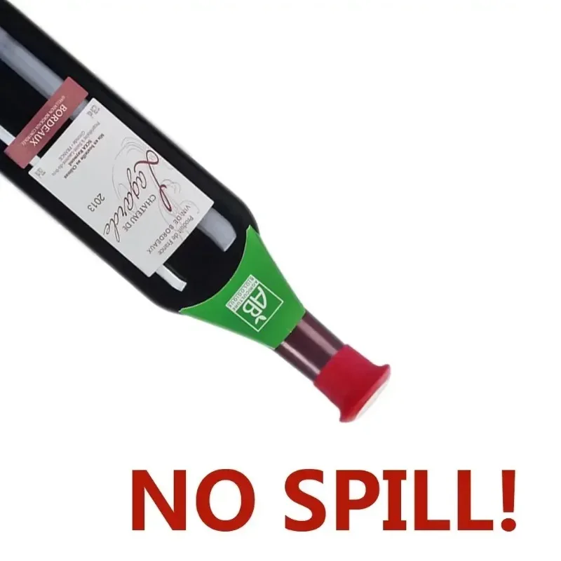 سدادة زجاجية مرنة من السيليكون لفلين البيرة والكوكتيل، ملحقات بار متينة، غطاء زجاجة النبيذ المنزلي، الختم، درجة الطعام، البار