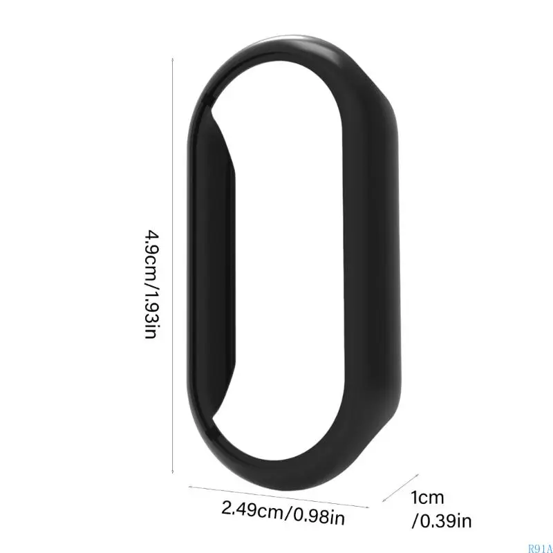 R91A 스마트 워치 커버 충격 방지 케이싱 가드 밴드 10 용 설치 및 제거하기 쉬운