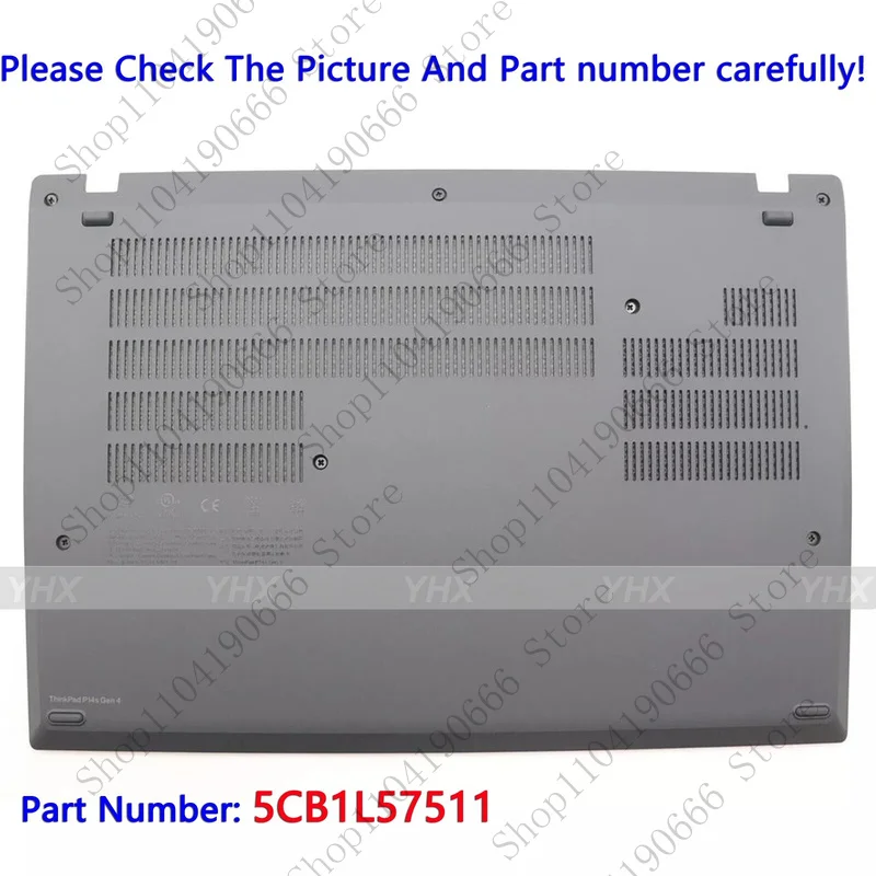 

bd New Bottom Cover Lower Case WLAN UMA For ThinkPad P14s Gen4 21HF 21HG 5CB1L57511.