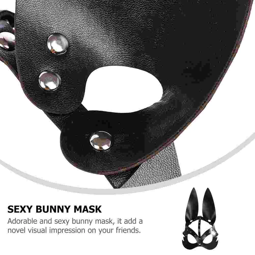 Rabbit Mask Vivid Bunny Prop Clothing Fine Workmanship Party Halloween Attractive