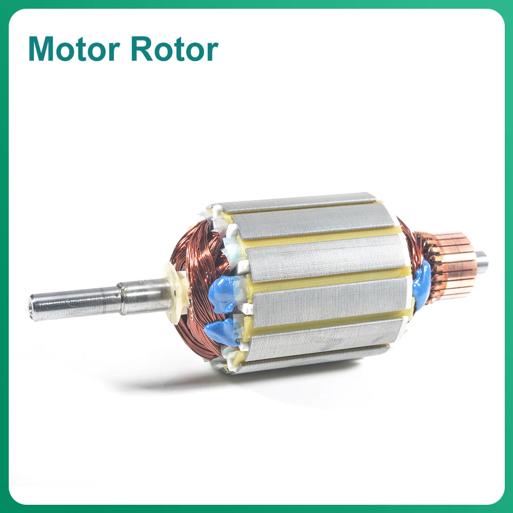 DC Brush Motor Rotor for CJ0618 83ZYT001 83ZYT002 83ZYT007 550W 400W 220V 110V Replacement for Mini Micro Lathe Machine