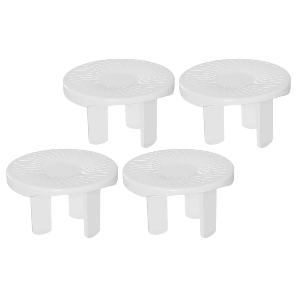 4 قطع من واقي قابس المخرج المقاوم للأطفال، مواد آمنة متعددة الاستخدامات، ثلاثة شوكات، سهلة الإزالة، تدوم طويلاً #3