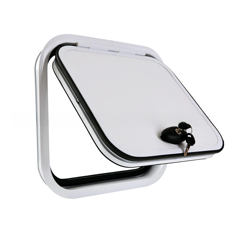 Puerta RV, puerta cerradada de aleación de aluminio, portaequipajes