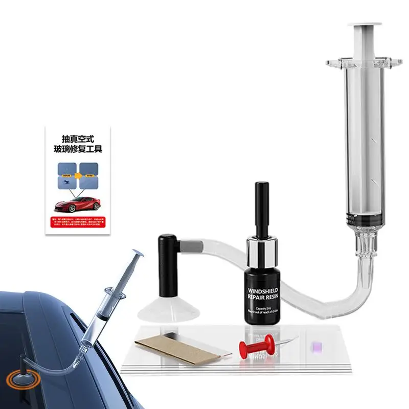 Car Windshield Repair Kit Glass Restoration Agent DIY Windows Windscreen Crack Spot Repair Tool Glass Glue Car Supplies