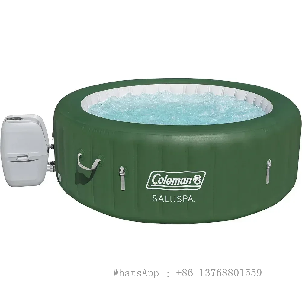 

Coleman SaluSpa Inflatable Hot Tub Spa | Portable Hot Tub With Heated Water System And 140 Bubble Jets