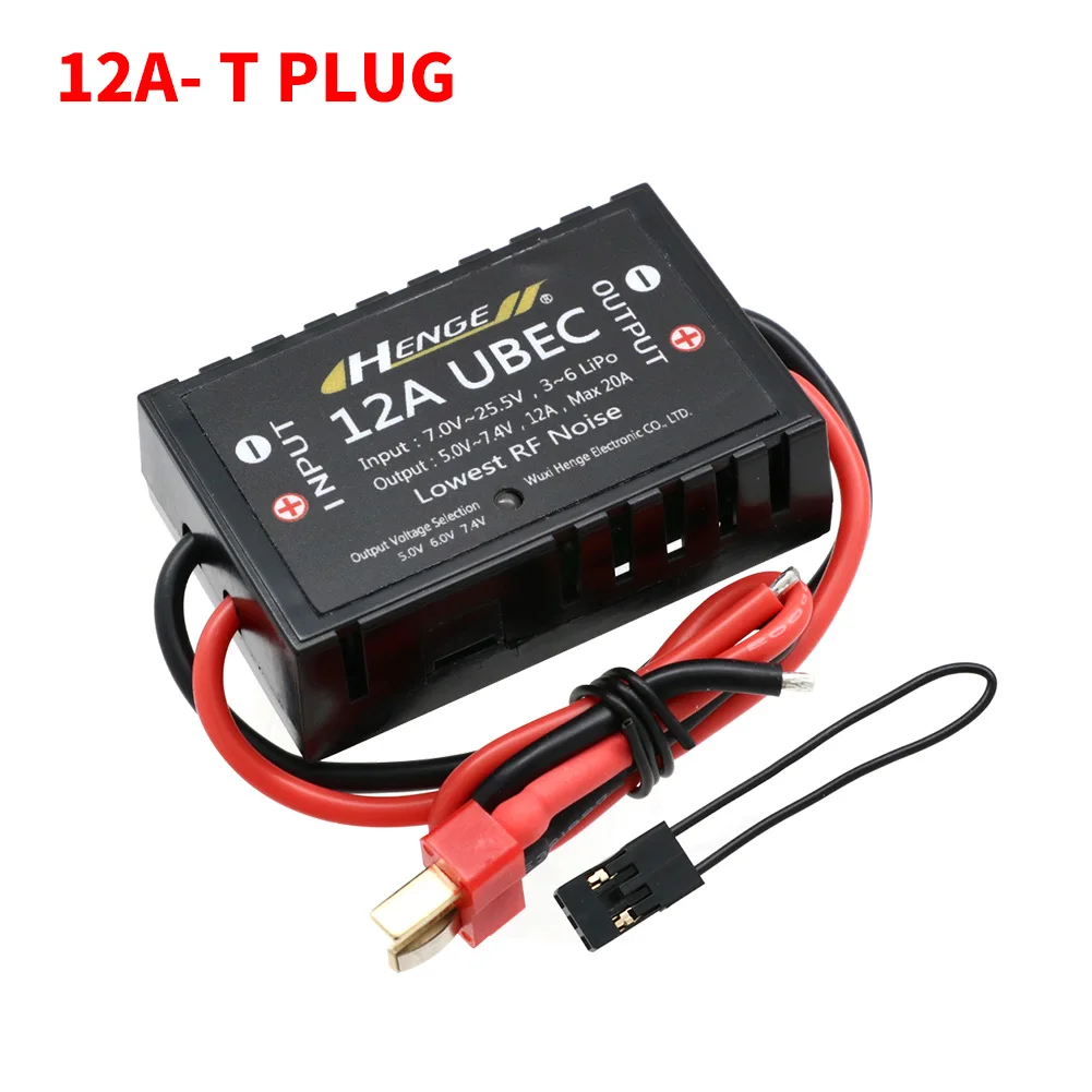 HENGE 4A 6A 8A 12A UBEC 5V 6V 7,4V Schaltmodus BEC Spannungsstabilisator für RC Flugzeuge Bootsmodell Batteriezubehör