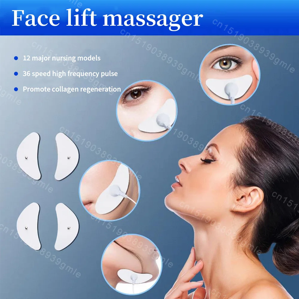 Face Lift Massage Draagbare microstroom Aanscherping Nek Oog Gezicht Slanker Multifunctionele Rimpel Anti Aging Mini Schoonheidsapparaat