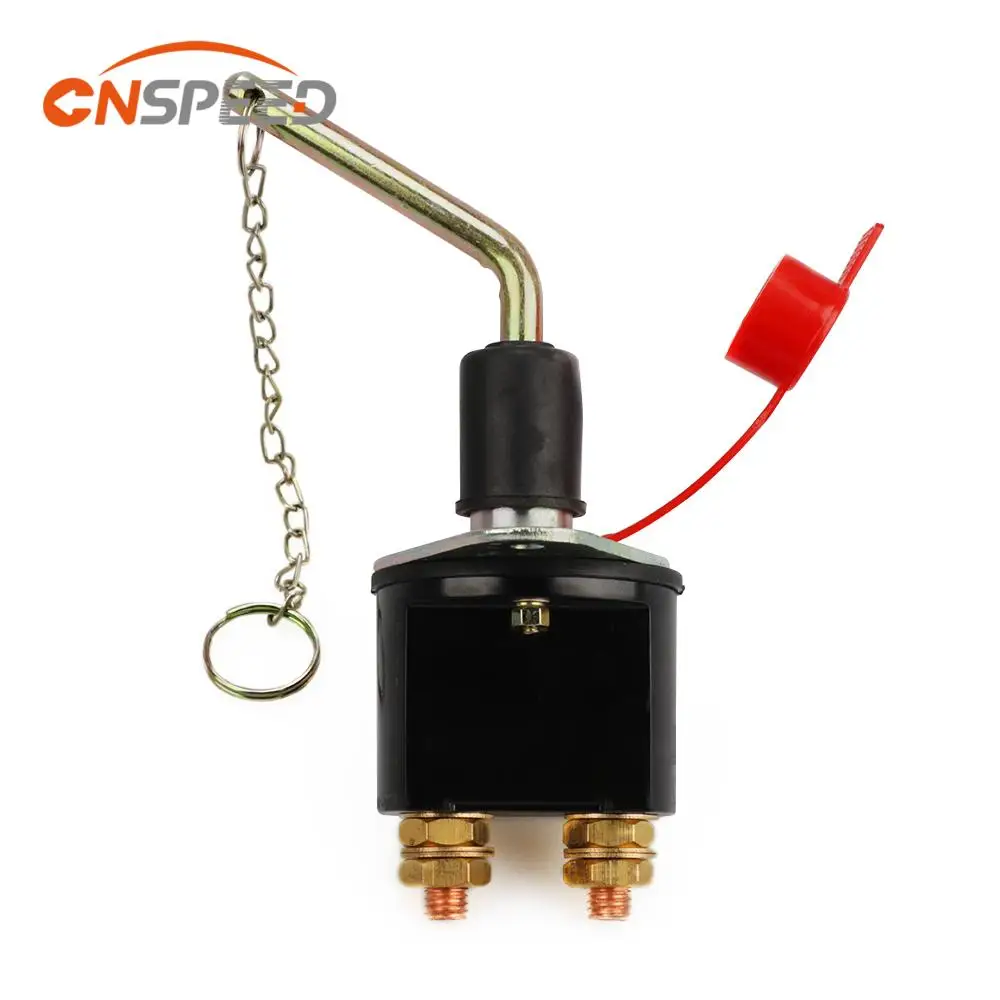 Heavy Duty Battery Disconnect Isolator Cut Off Power Kill Switch 12V-24V 250Amp Auto Moto Switch Universal For Car Boat Truck RV