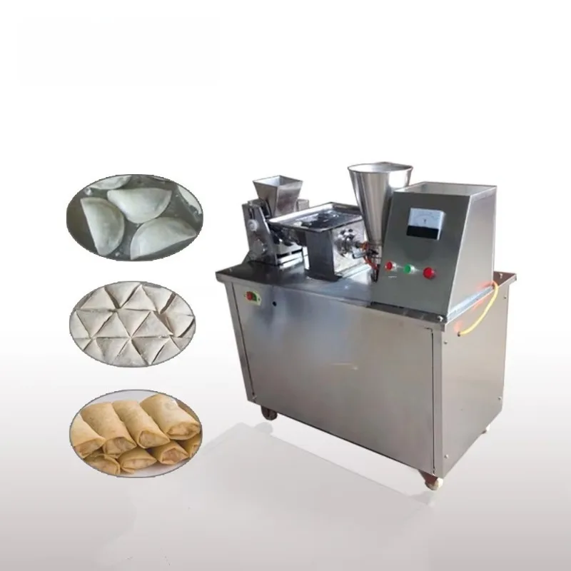 Chinese Automatic Dumpling Spring Roll Samosa Making Machine Factory Price