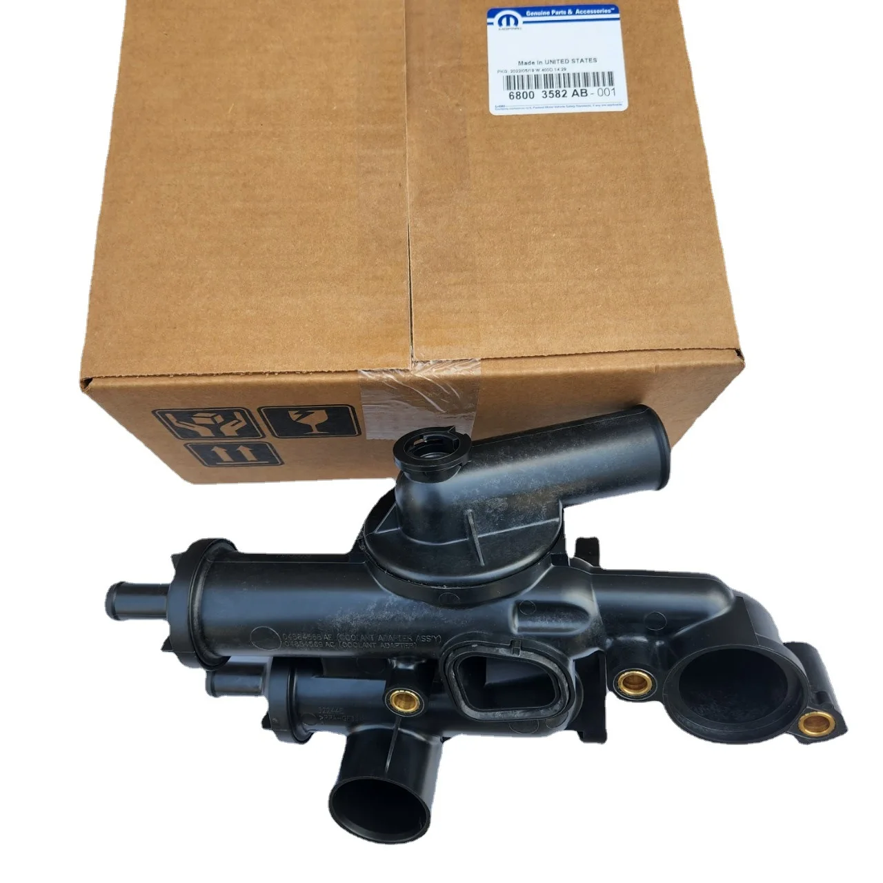 

Cooling System Original Car Thermostat Assembly 68003582 for 2007-2020 J-eep Compass