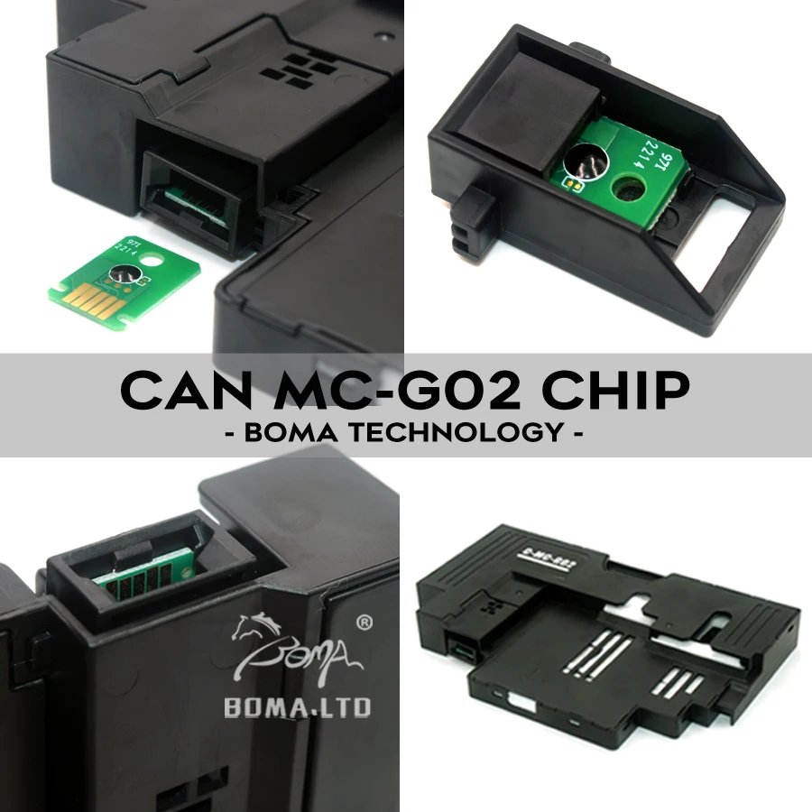 MC-G02 Maintenance Box Chip For Canon PIXMA G2160 G3160 G1220 G2260 G3260 G1420 G2420 G2460 G3420 G3460 G1520 G2520 2560 Printer