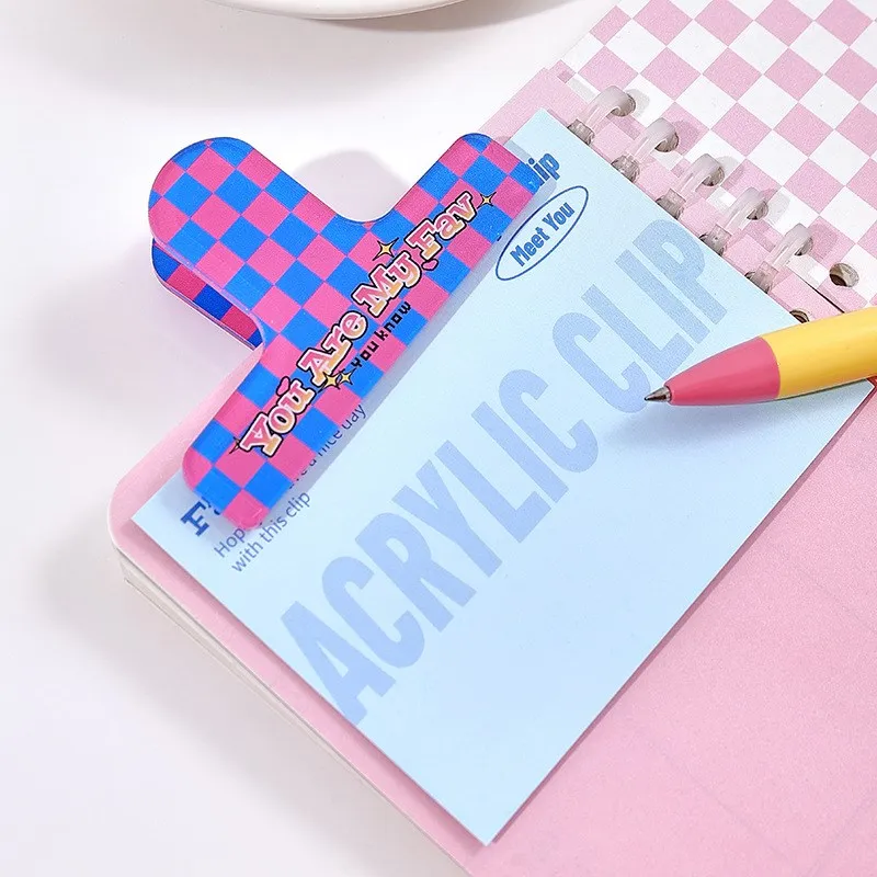 Colorful And Cute Clips Hold Paper Snacks And Notes For Use In Offices School Food Package 