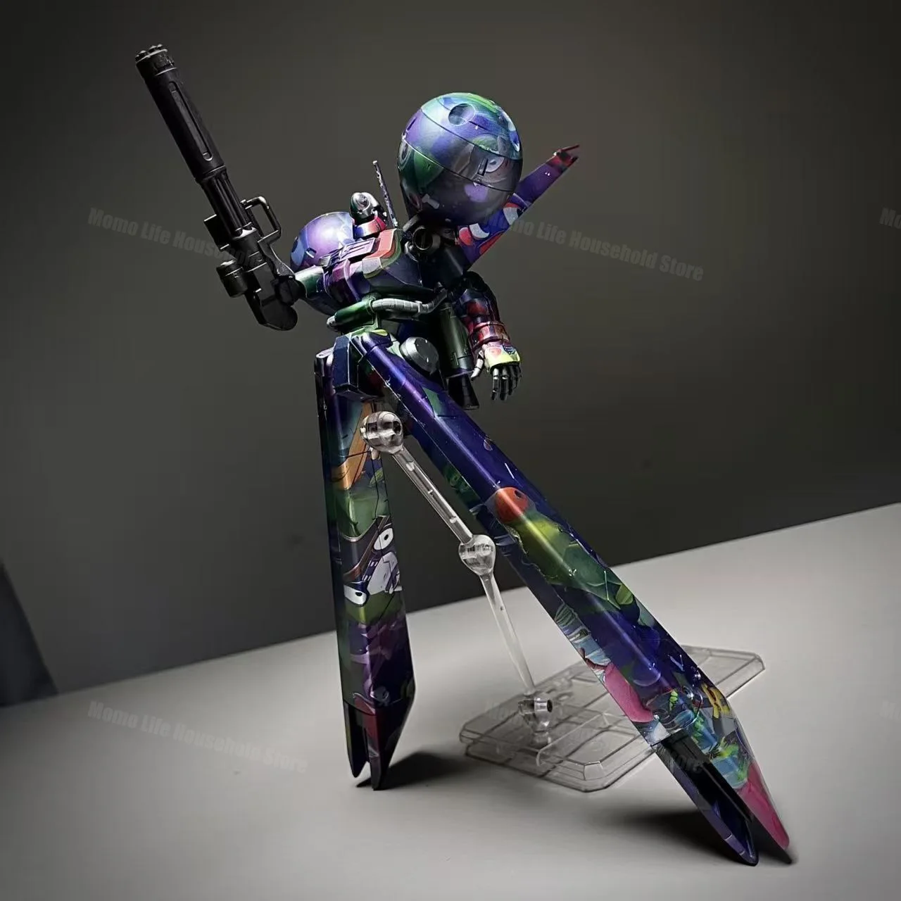 Modèle JK HG 1/144 MS-21C Dra-C Doodle, schéma de couleurs, Kits de modèles d'assemblage, figurine d'action Anime, Robot, jouets en plastique, en Stock