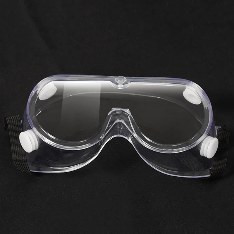 Work Protective Goggles Anti Fog Laboratory Glasses Anti Impact Splash Transparent Eyeglasses Polished Protective Eyewear