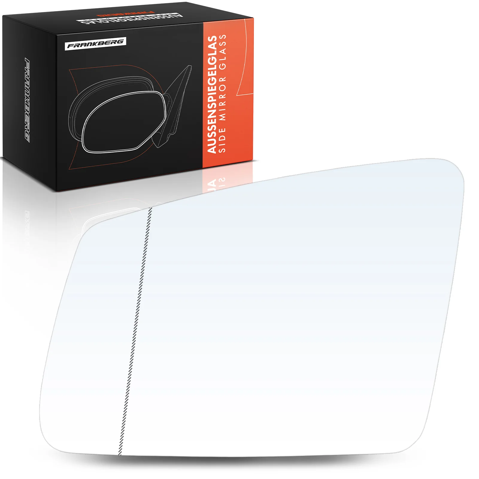 Frankberg 1x Spiegelglas Buitenspiegel Links voor Mercedes-Benz A-Klasse W176 B-Klasse W242 W246 C-Klasse W204 2128101721